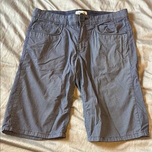 Dockers Blue Checkered Shorts